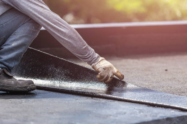 Professional Crawl Space Encapsulation technician working in Lodi, NY